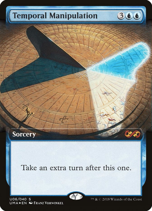 Temporal Manipulation - (Foil): Ultimate Box Topper