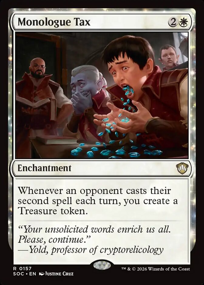 Monologue Tax: Secrets of Strixhaven Commander
