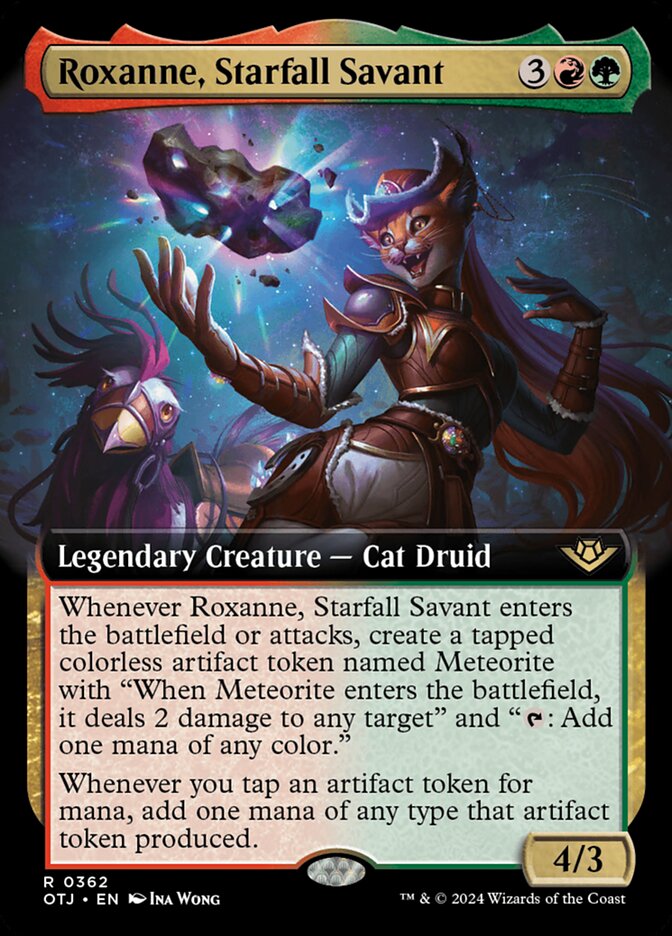 Roxanne, Starfall Savant (Extended Art): Outlaws of Thunder Junction