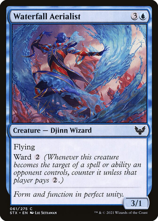 Waterfall Aerialist - (Foil): Strixhaven: School of Mages