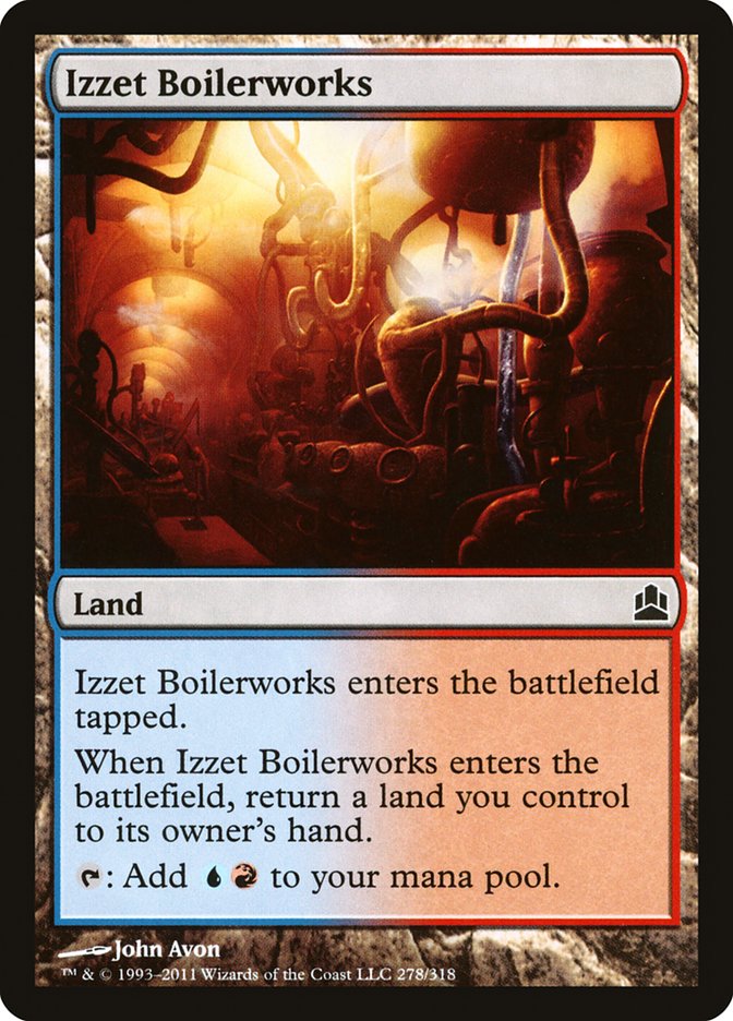 Izzet Boilerworks: Commander 2011