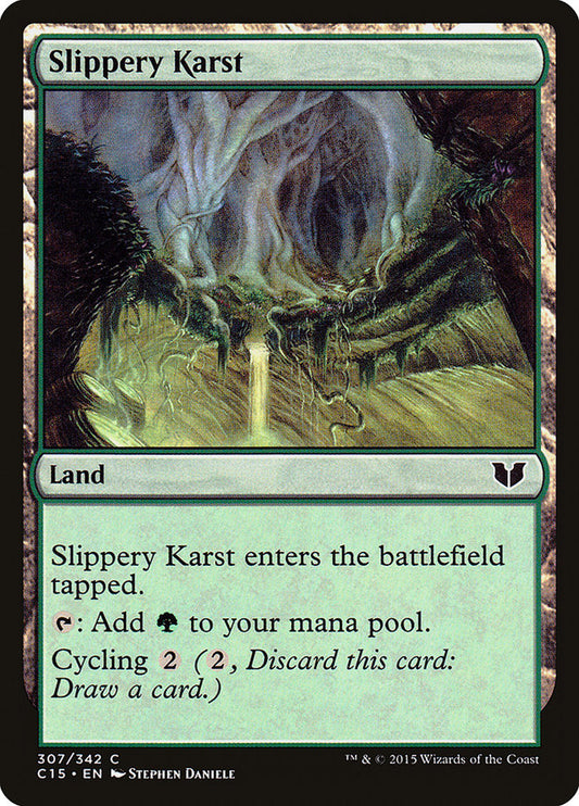 Slippery Karst: Commander 2015