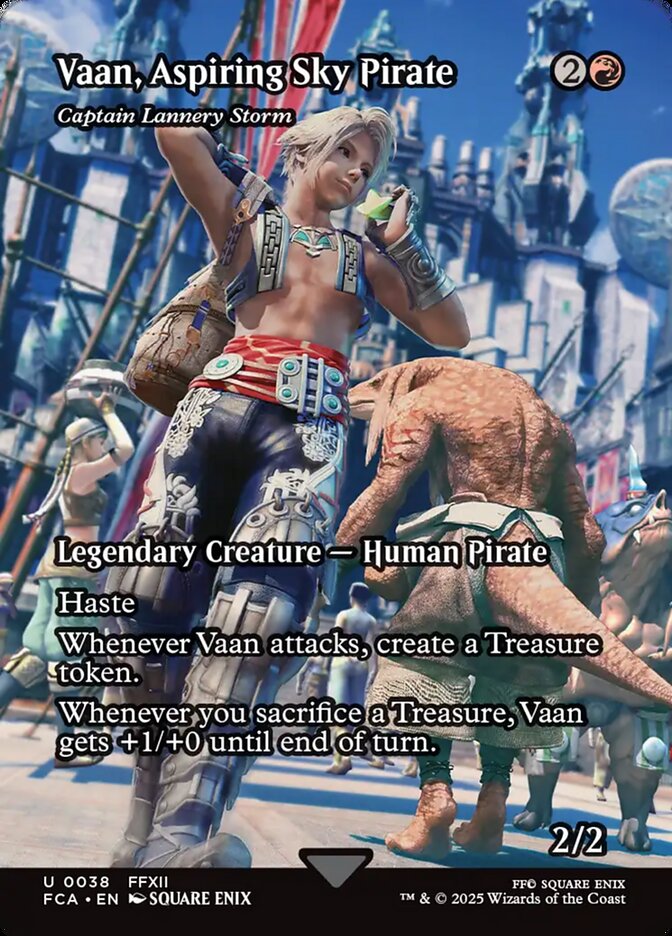 Captain Lannery Storm (Vaan, Aspiring Sky Pirate) (Borderless): Final Fantasy: Through the Ages