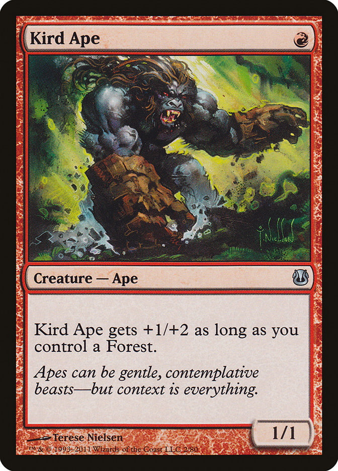Kird Ape: Duel Decks: Ajani vs. Nicol Bolas