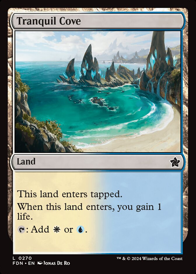 Tranquil Cove - (Foil): Foundations