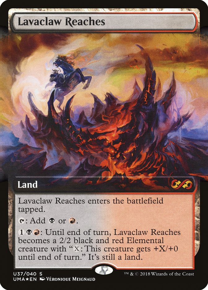 Lavaclaw Reaches - (Foil): Ultimate Box Topper