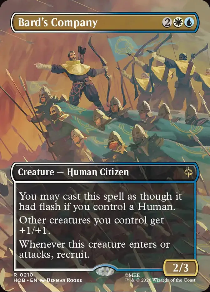 Bard's Company (Borderless) (#210)
