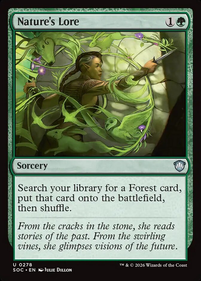 Nature's Lore: Secrets of Strixhaven Commander