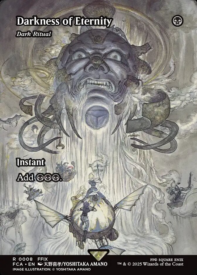 Dark Ritual (Darkness of Eternity) (Borderless): Final Fantasy: Through the Ages
