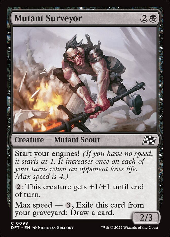Mutant Surveyor - (Foil): Aetherdrift