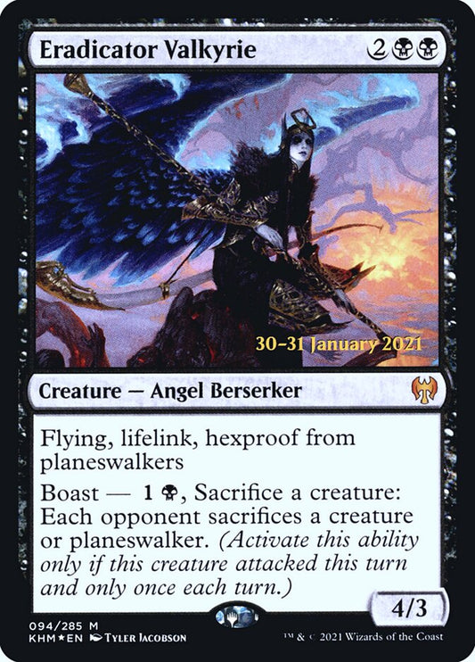 Eradicator Valkyrie - (Foil): Kaldheim Promos