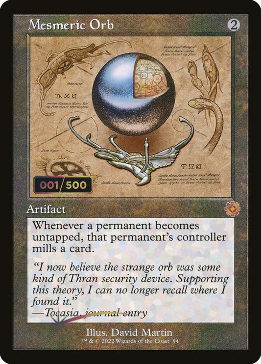 Mesmeric Orb - (Foil): The Brothers' War Retro Artifacts