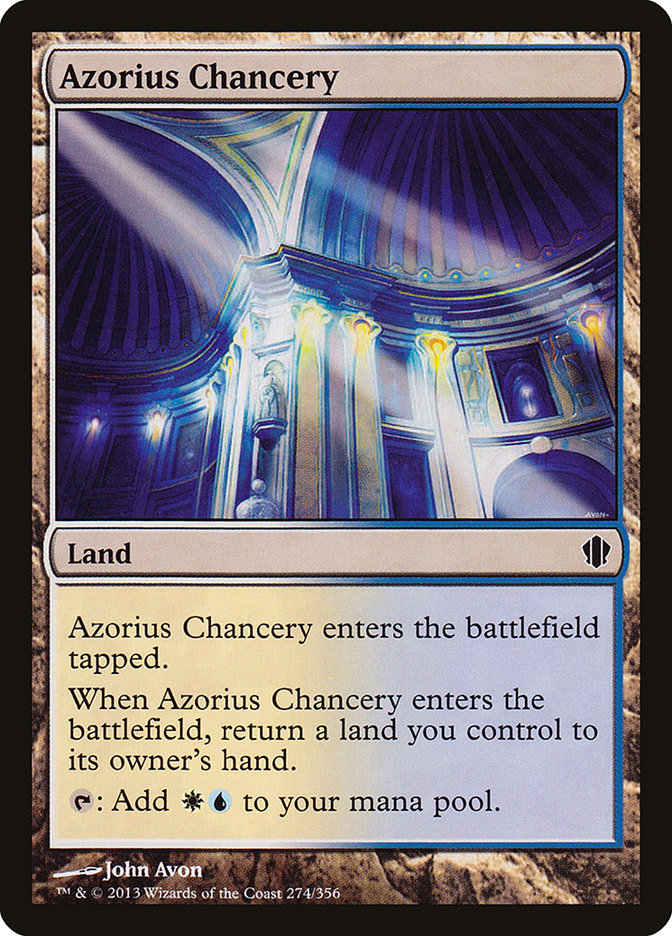 Azorius Chancery: Commander 2013