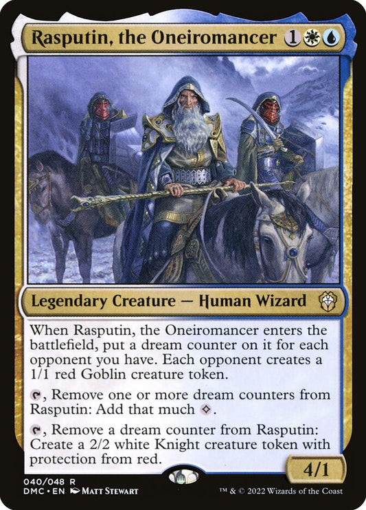 Rasputin, the Oneiromancer - (Foil): Dominaria United Commander