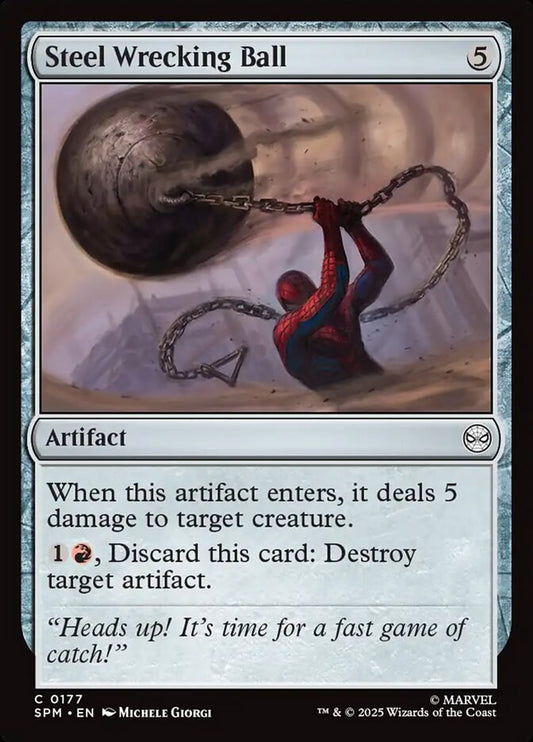 Steel Wrecking Ball - (Foil): Marvel's Spider-Man