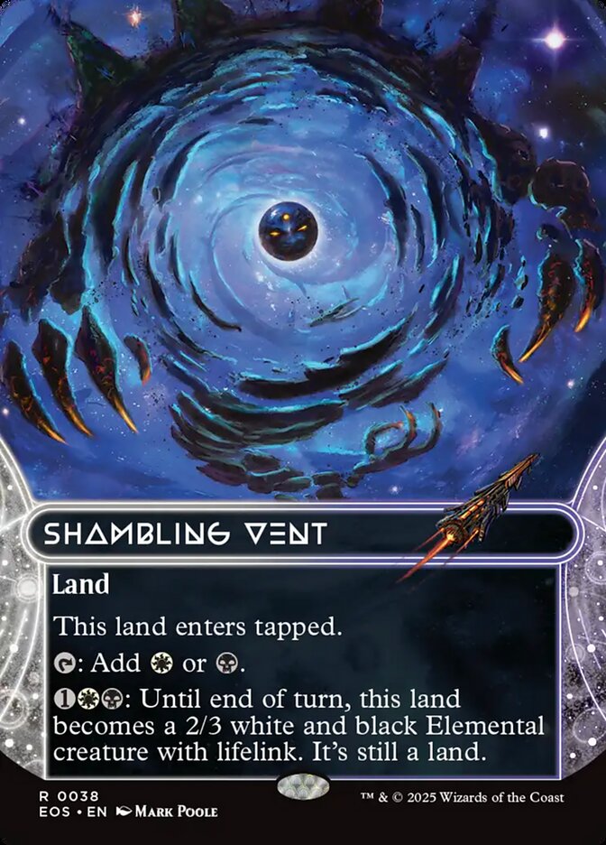 Shambling Vent (#038) (Borderless): Edge of Eternities: Stellar Sights