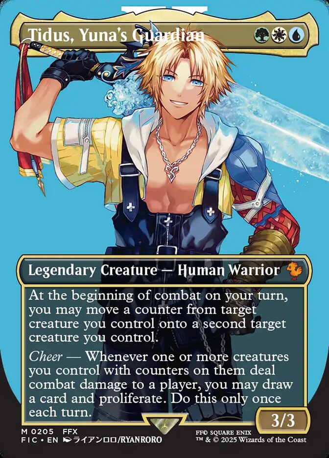 Tidus, Yuna's Guardian: Final Fantasy Commander