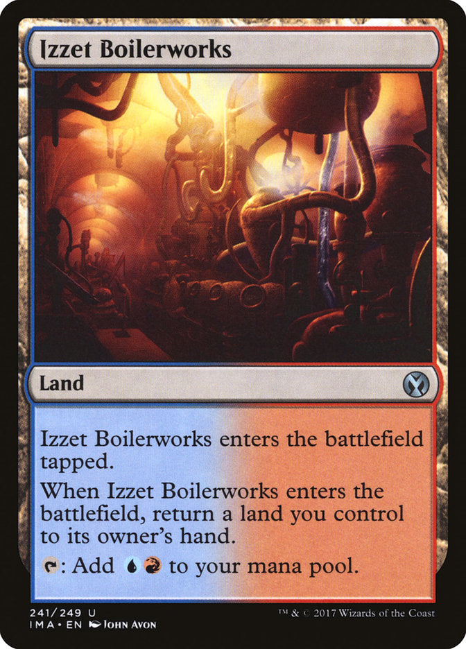 Izzet Boilerworks - (Foil): Iconic Masters