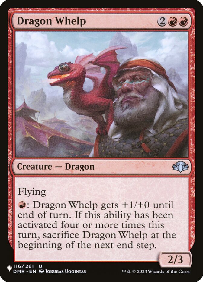 Dragon Whelp (Dominaria Remastered): The List