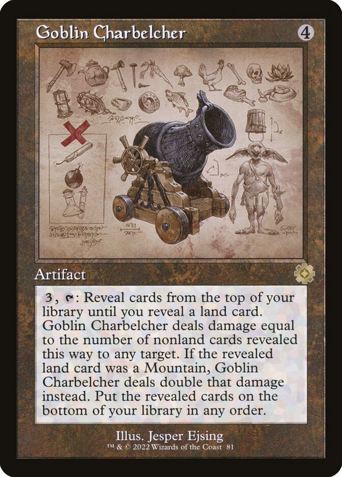 Goblin Charbelcher (#081) (Retro Frame): The Brothers' War Retro Artifacts