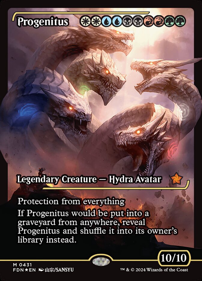 Progenitus (Showcase) - (Foil): Foundations