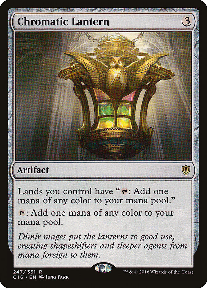 Chromatic Lantern: Commander 2016