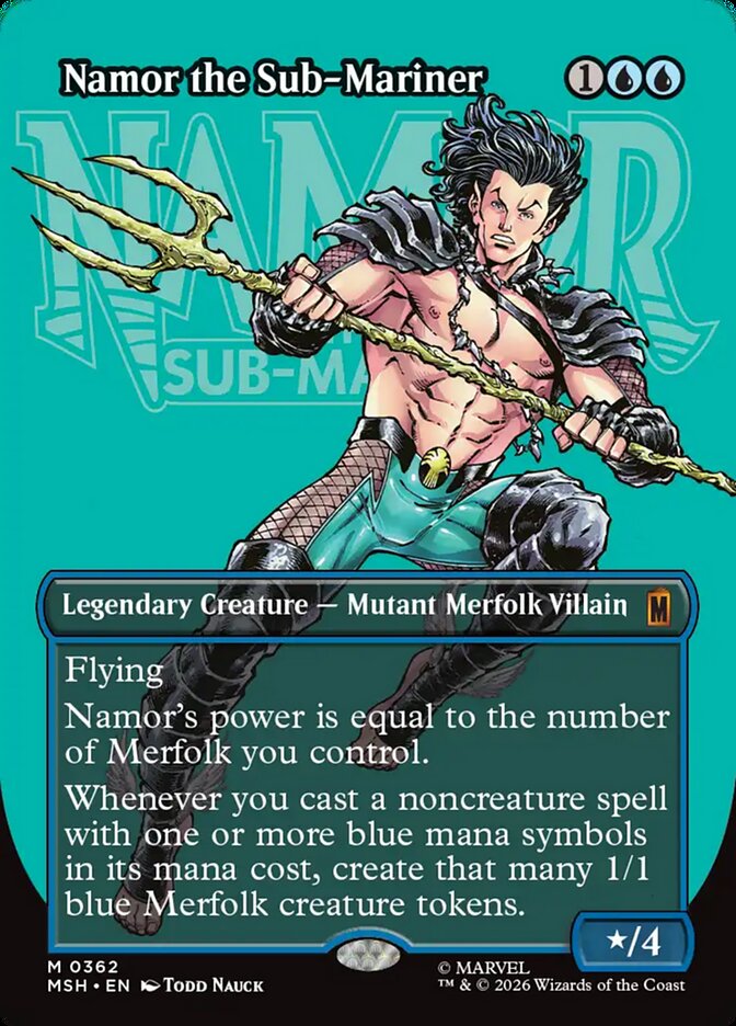 Namor the Sub-Mariner (Borderless) (#362)