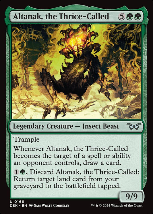 Altanak, the Thrice-Called - (Foil): Duskmourn: House of Horror