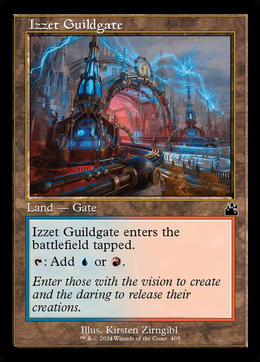 Izzet Guildgate (Retro Frame): Ravnica Remastered