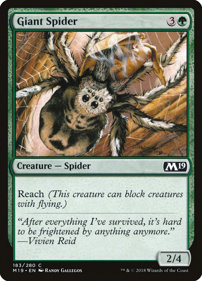 Giant Spider: Core Set 2019