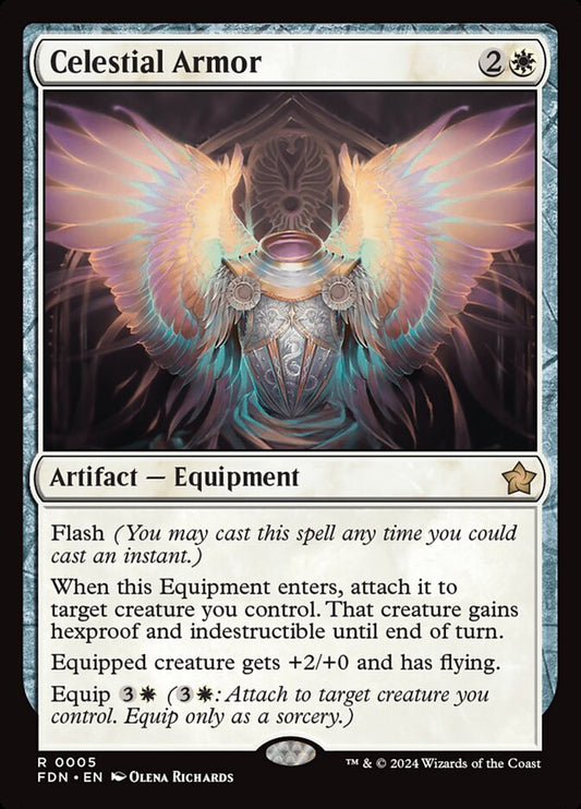 Celestial Armor - (Foil): Foundations