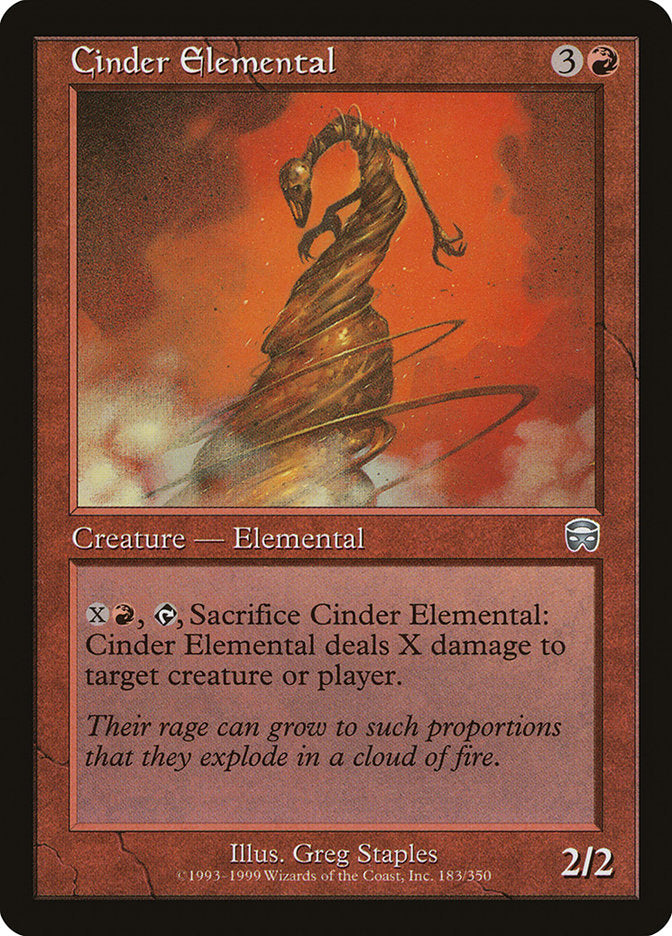 Cinder Elemental: Mercadian Masques