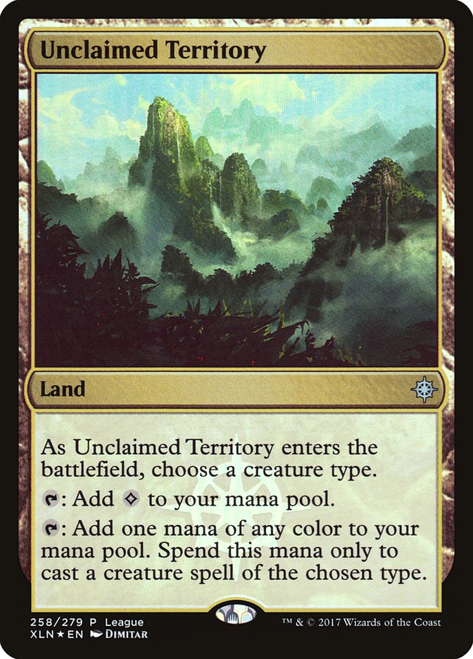 Unclaimed Territory (League) - (Foil): Ixalan Promos