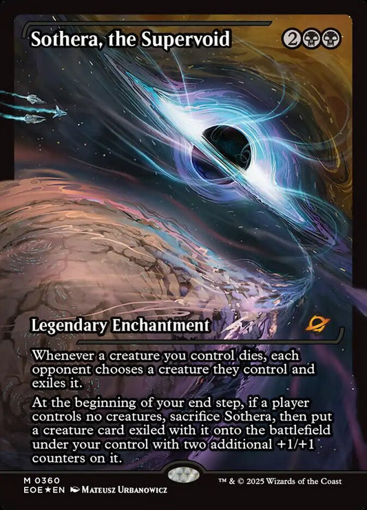 Sothera, the Supervoid (Showcase) - (Foil): Edge of Eternities