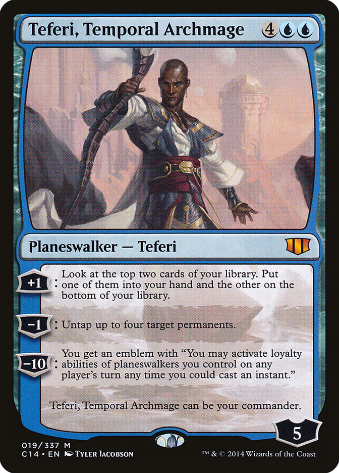 Teferi, Temporal Archmage: Commander 2014