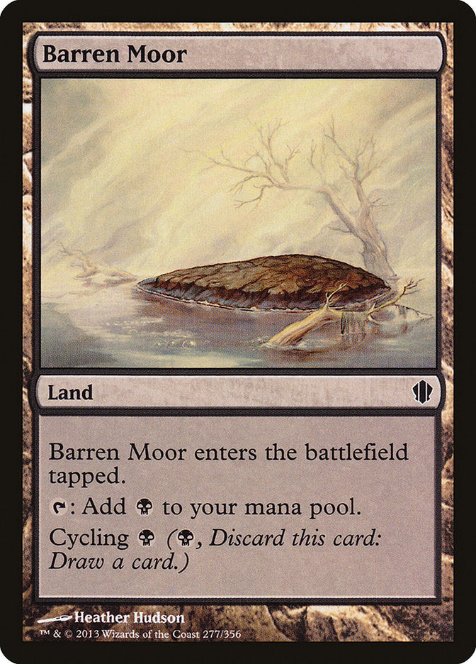 Barren Moor: Commander 2013