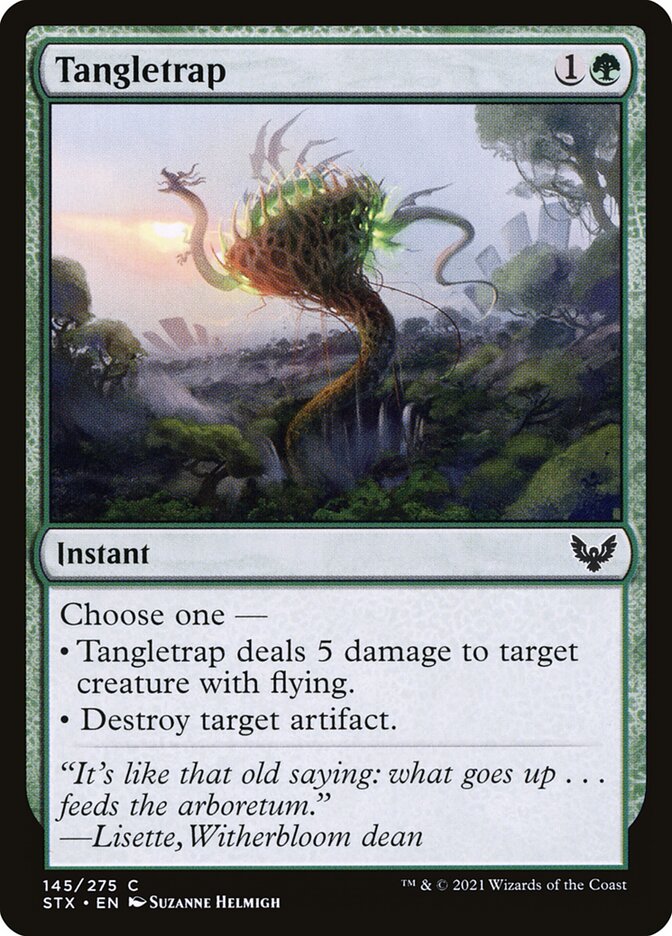 Tangletrap - (Foil): Strixhaven: School of Mages