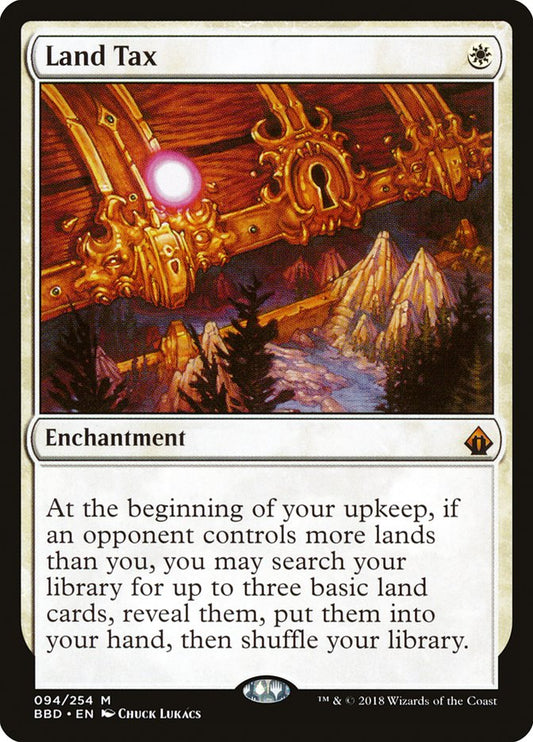 Land Tax - (Foil): Battlebond