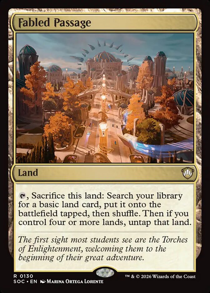 Fabled Passage: Secrets of Strixhaven Commander