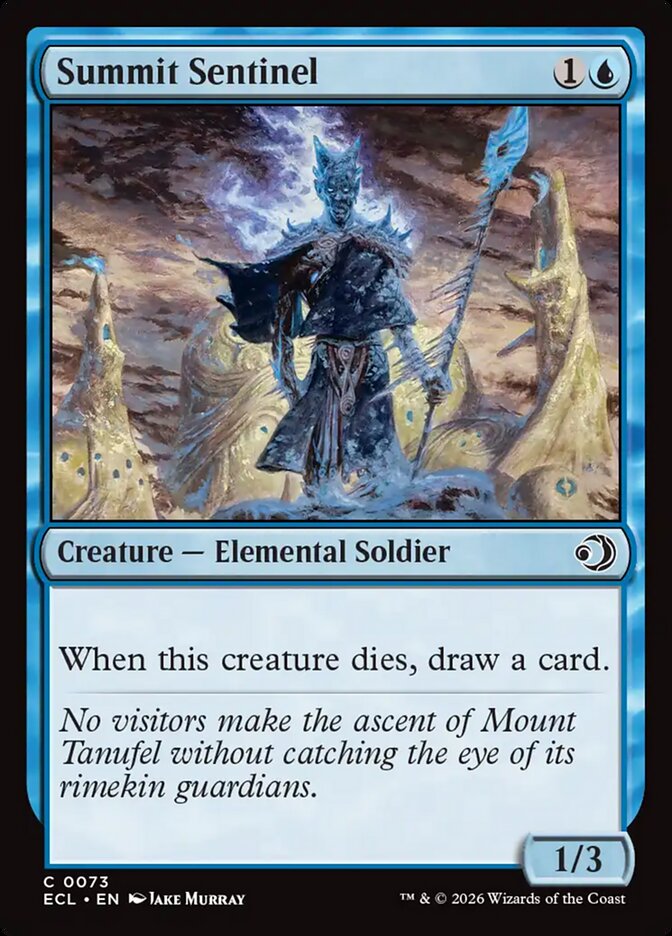 Summit Sentinel - (Foil): Lorwyn Eclipsed