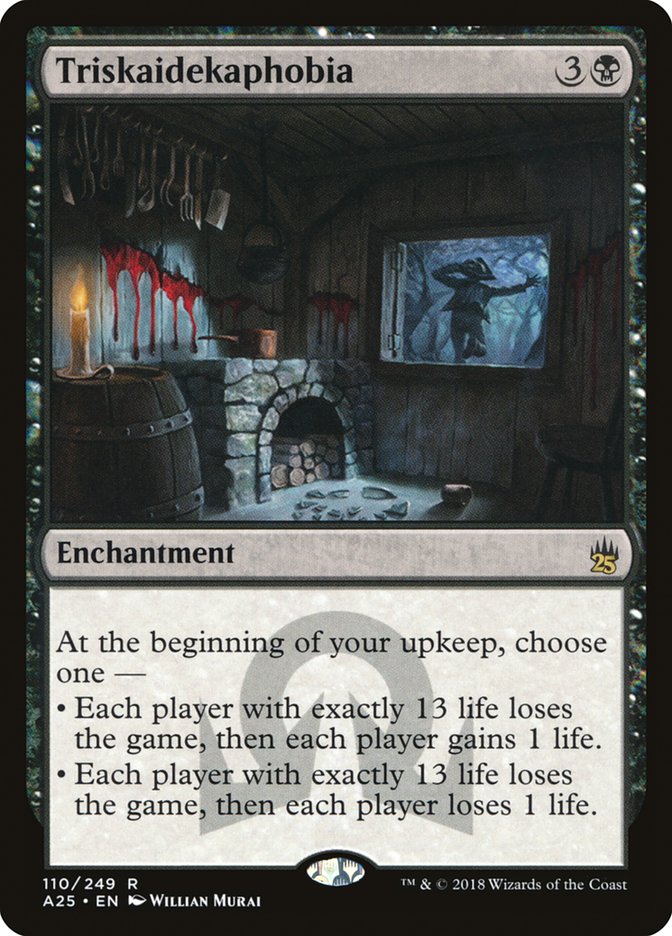 Triskaidekaphobia: Masters 25