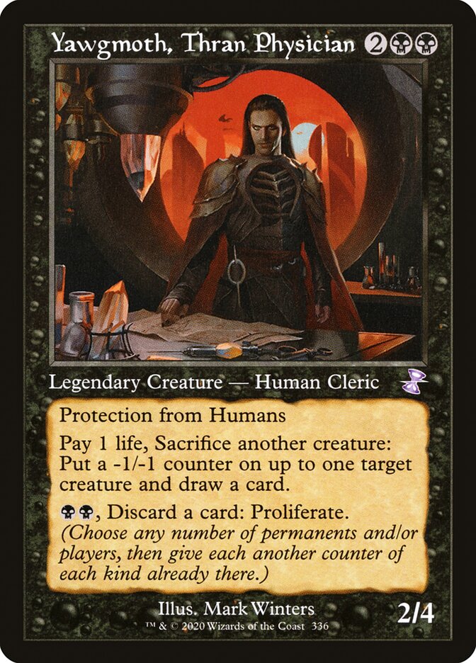 Yawgmoth, Thran Physician (Retro Frame): Time Spiral Remastered
