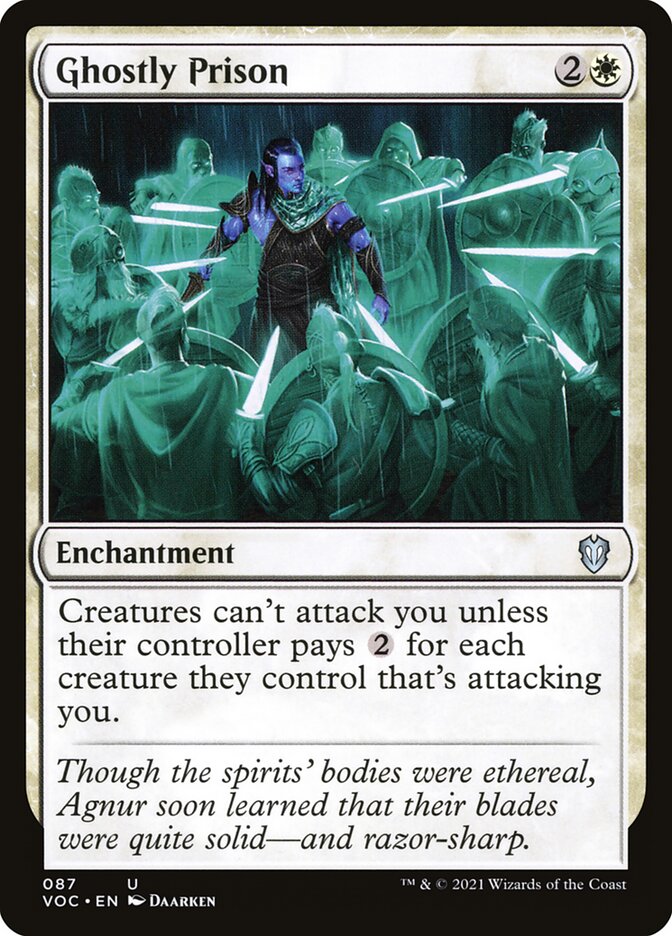 Ghostly Prison: Crimson Vow Commander