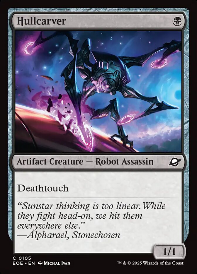 Hullcarver - (Foil): Edge of Eternities