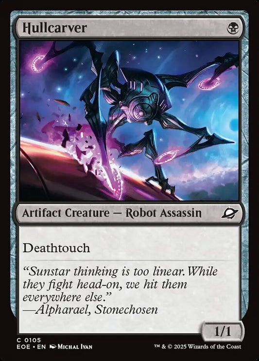 Hullcarver - (Foil): Edge of Eternities