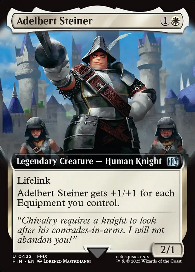 Adelbert Steiner (Extended Art) - (Foil): Final Fantasy