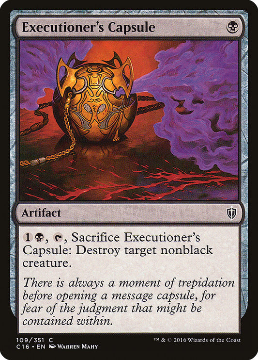 Executioner's Capsule: Commander 2016