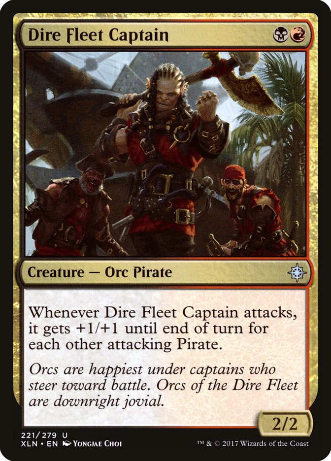 Dire Fleet Captain - (Foil): Ixalan