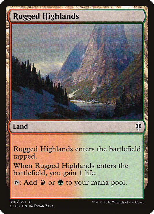 Rugged Highlands: Commander 2016