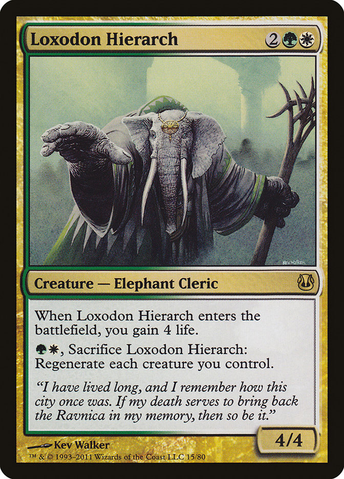 Loxodon Hierarch: Duel Decks: Ajani vs. Nicol Bolas